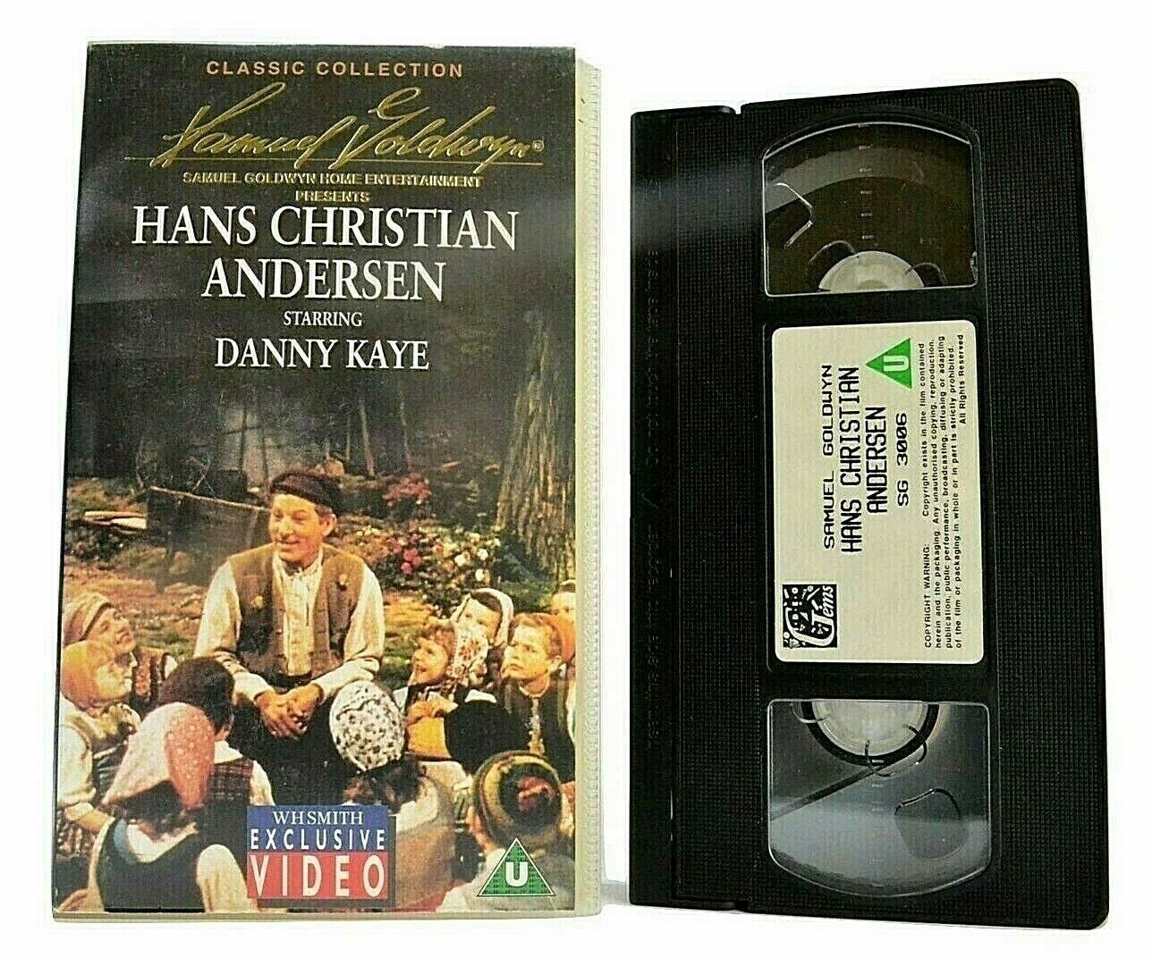 Hans Christian Andersen [Samuel Goldwyn Collection ]: Musical - Danny Kaye - VHS-