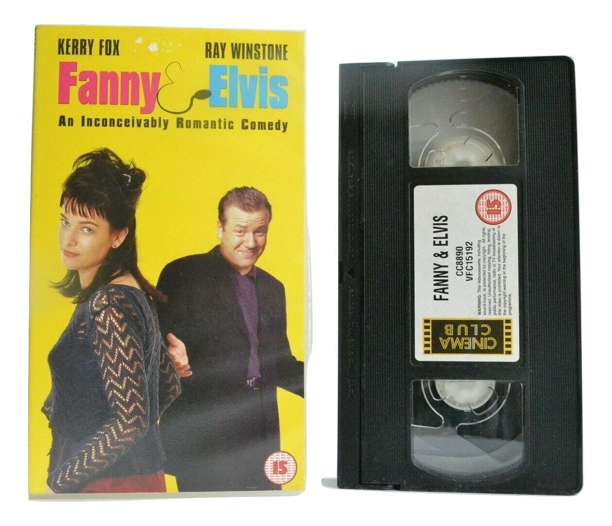 Fanny And Elvis (1999): British Romantic Comedy - Ray Winstone/Kerry Fox - VHS-