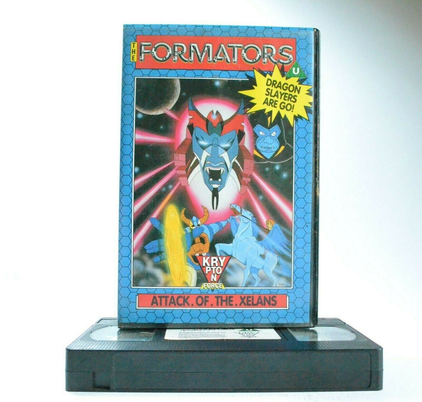 The Formators: Attack Of The Xelans - Sci-Fi/Action - Animated - Kids - Pal VHS-