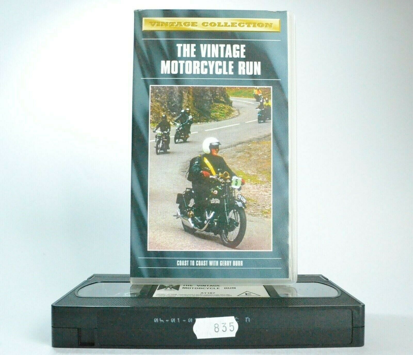 The Vintage Motorcycle Run: By Gerry Burr - Vintage Motorcycle Owners - Pal VHS-