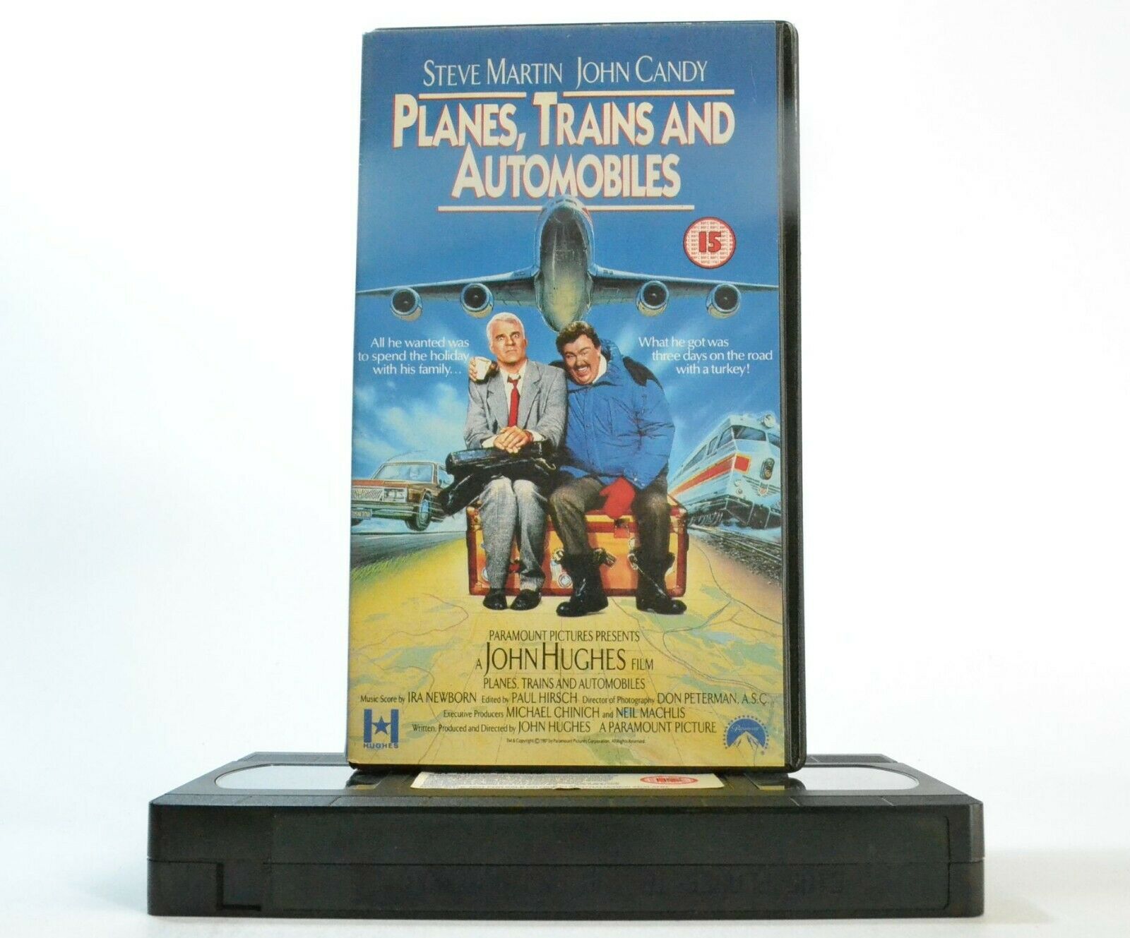 Planes, Trains And Automobiles (1987); John Huges - Comedy - Steve Martin - VHS-