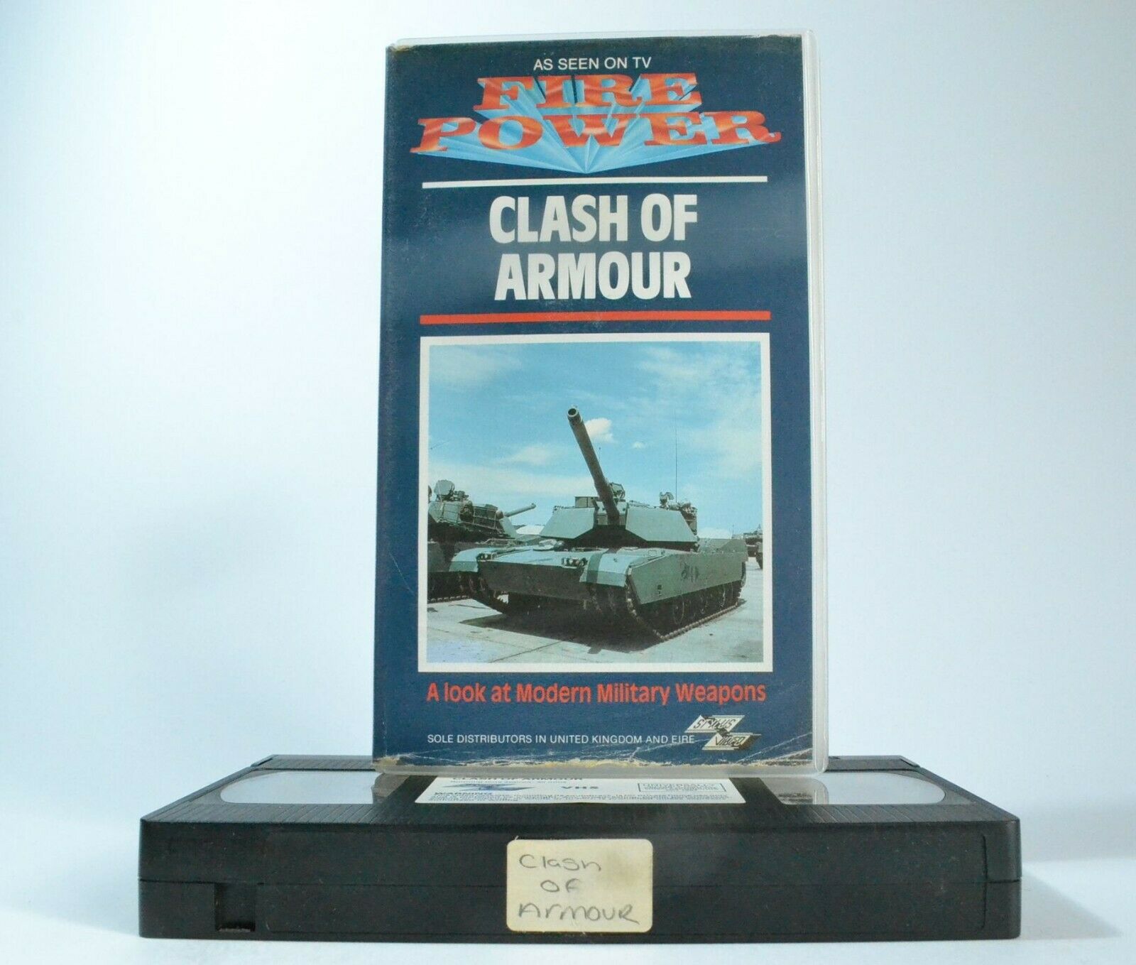 Clash Of Armour [Stylus Video]: Modern Military Weapons - Documentary - Pal VHS-