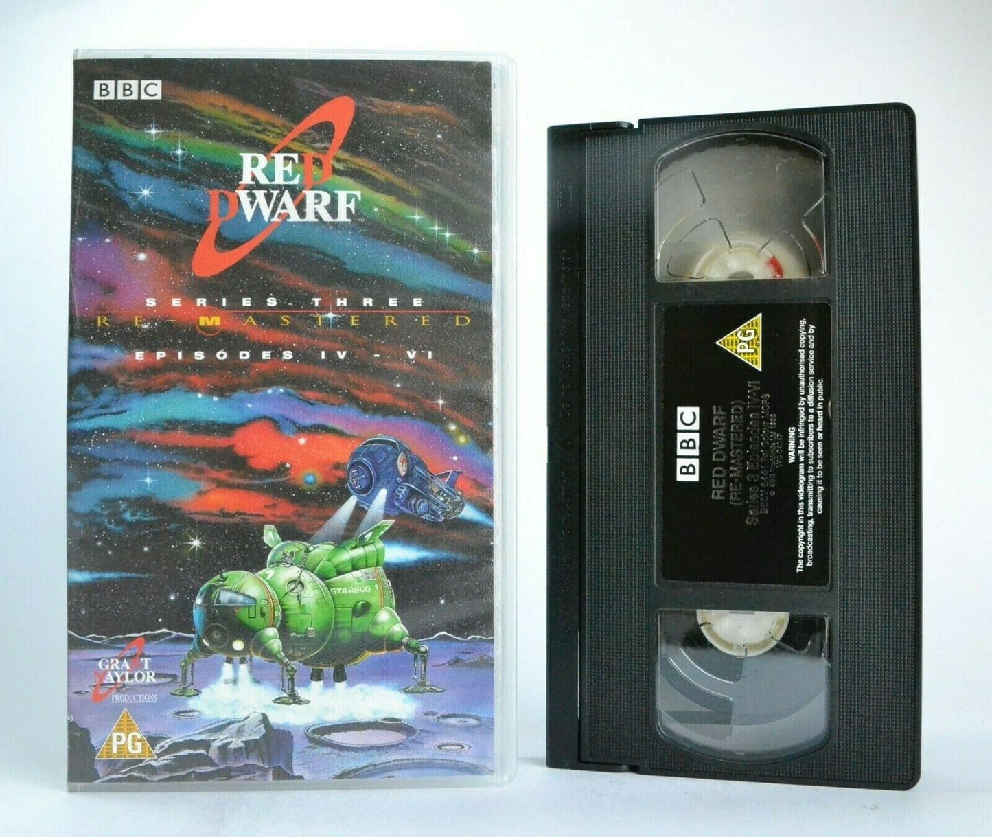 Red Dwarf: Series 3/Episodes 4-6 - Remastered - Sci-Fi Comedy Franchise - VHS-