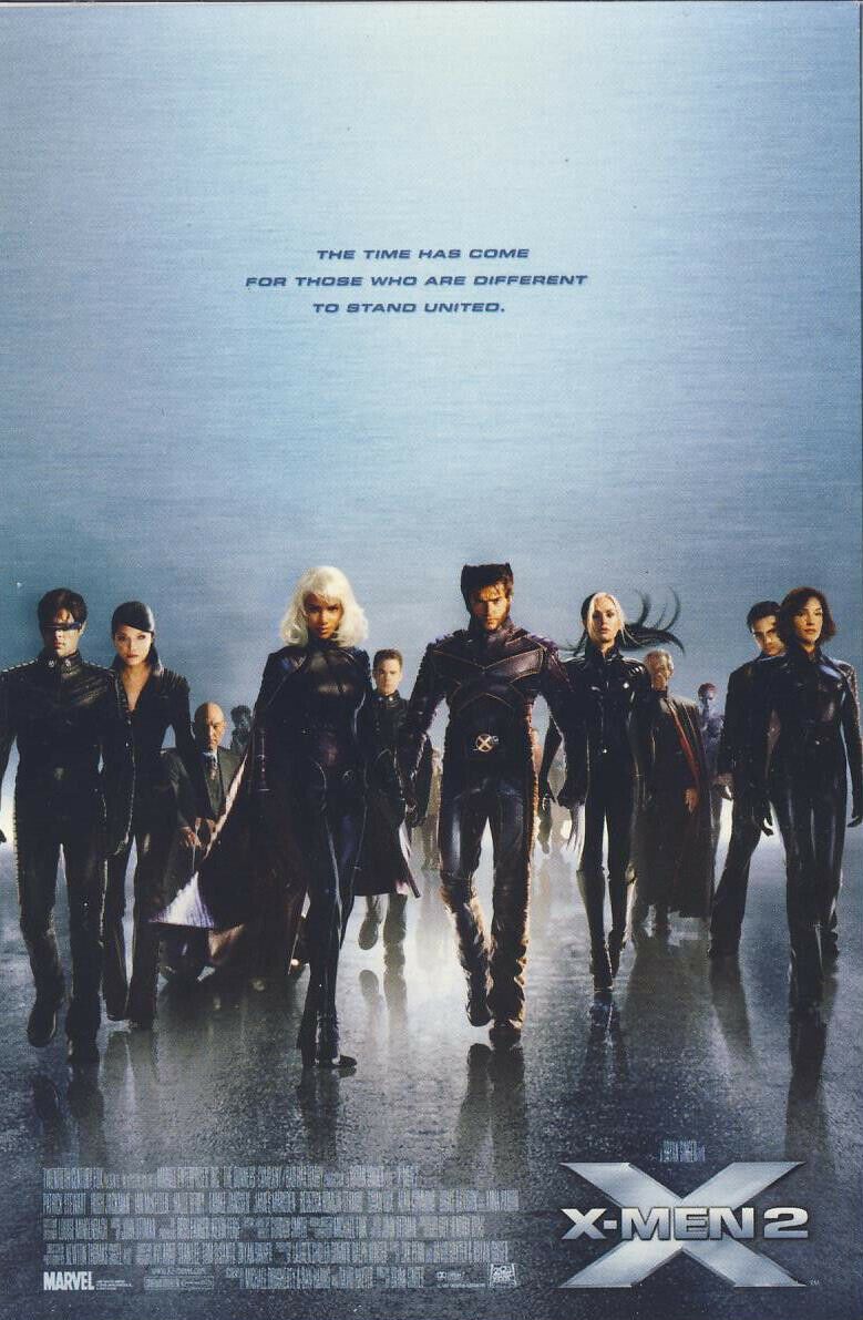 X-Men 2: Superhero Action - Large Box [Rental] - H.Jackman / H.Berry - Pal VHS-