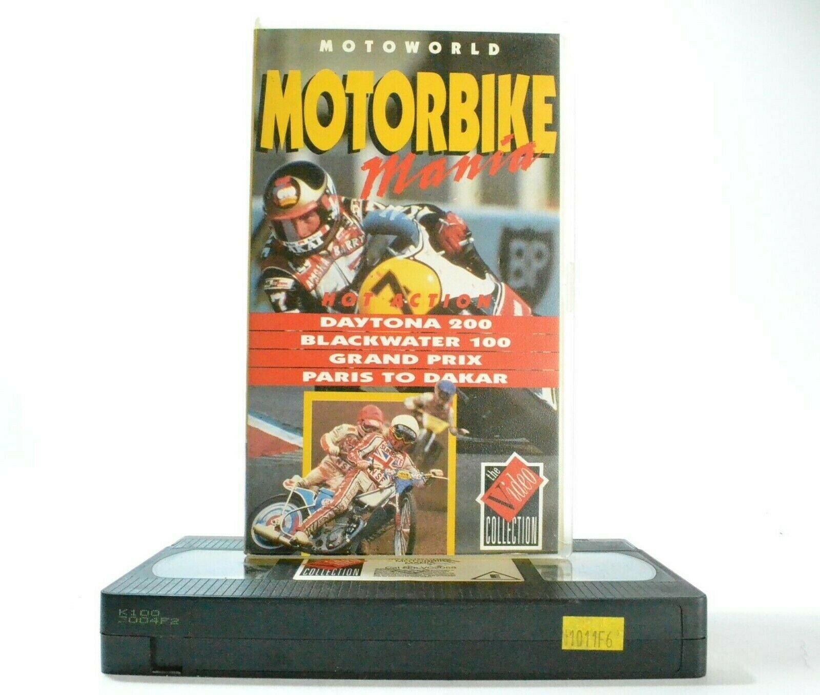 Motorbike Mania - Daytona 200 - Blackwater 100 - Paris To Dakar - Pal VHS-