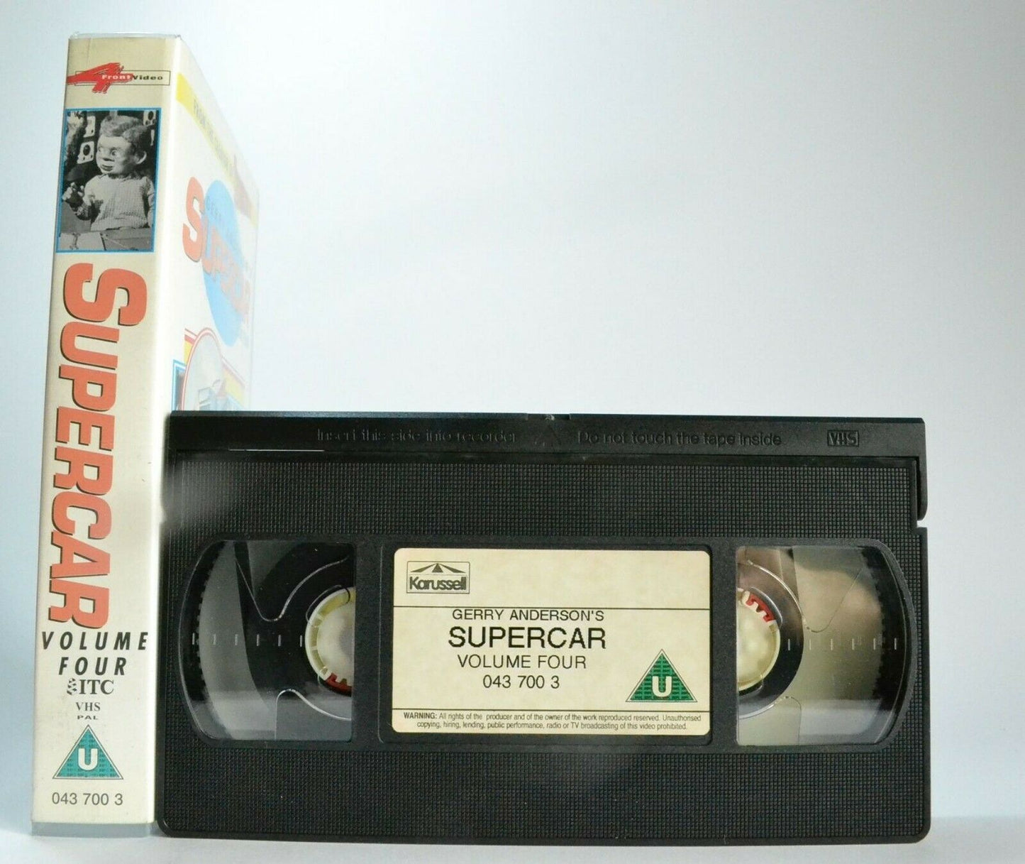 Supercar (Vol. 4); [Gerry Anderson] Deep Seven - Sci-Fi - Animated - Kids - VHS-