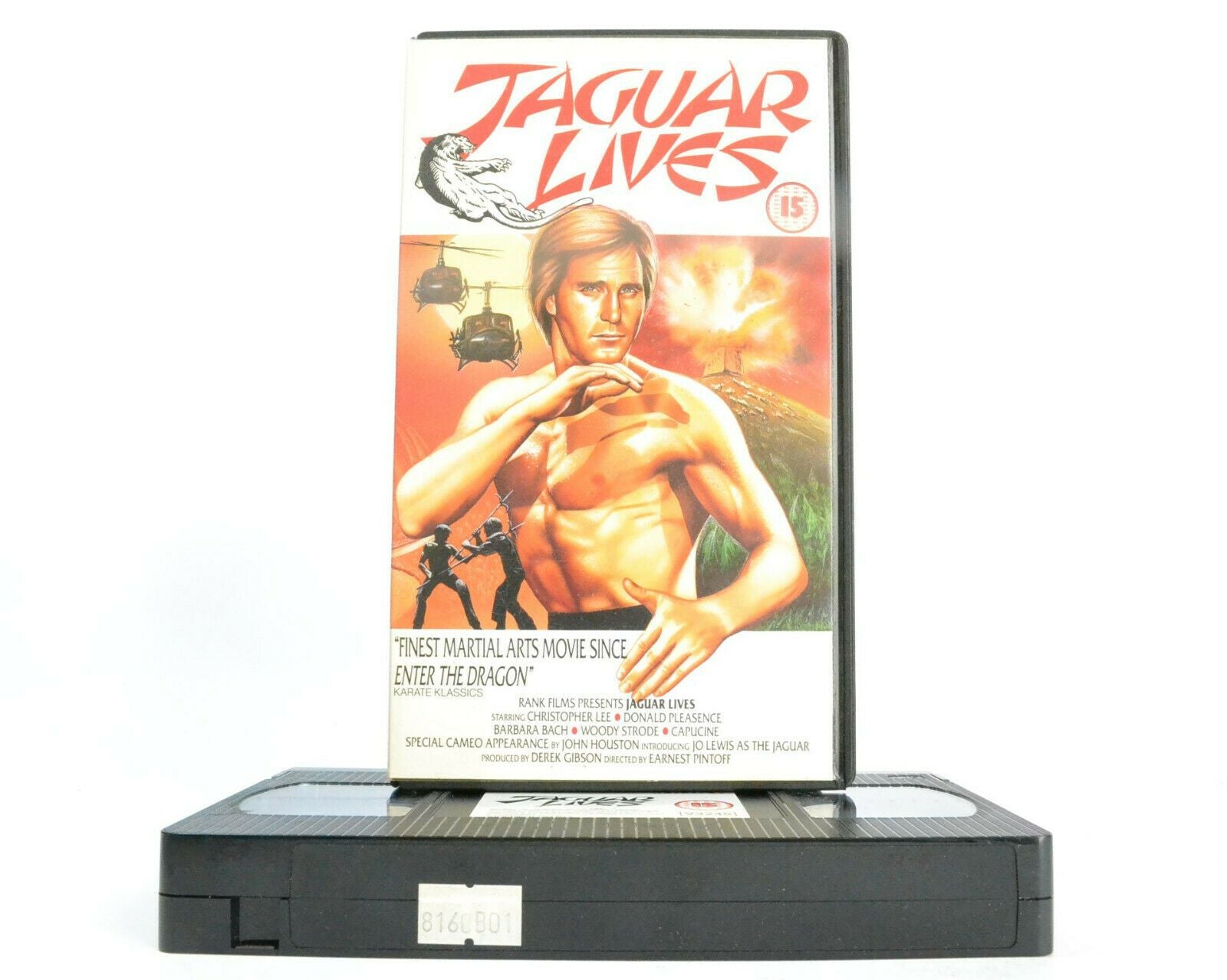Jaguar Lives (1979) Spain/U.S.A - Secret Agents, Drugs - James Bond (18) - VHS-