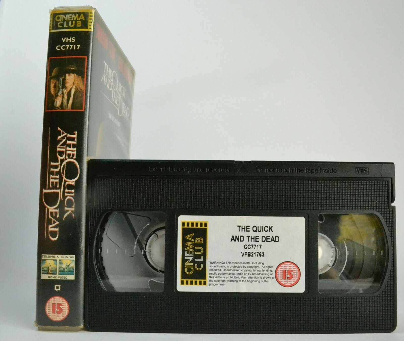 The Quick And The Dead (1995): Sam Raimi - Western - S.Stone/G.Hackman - VHS-