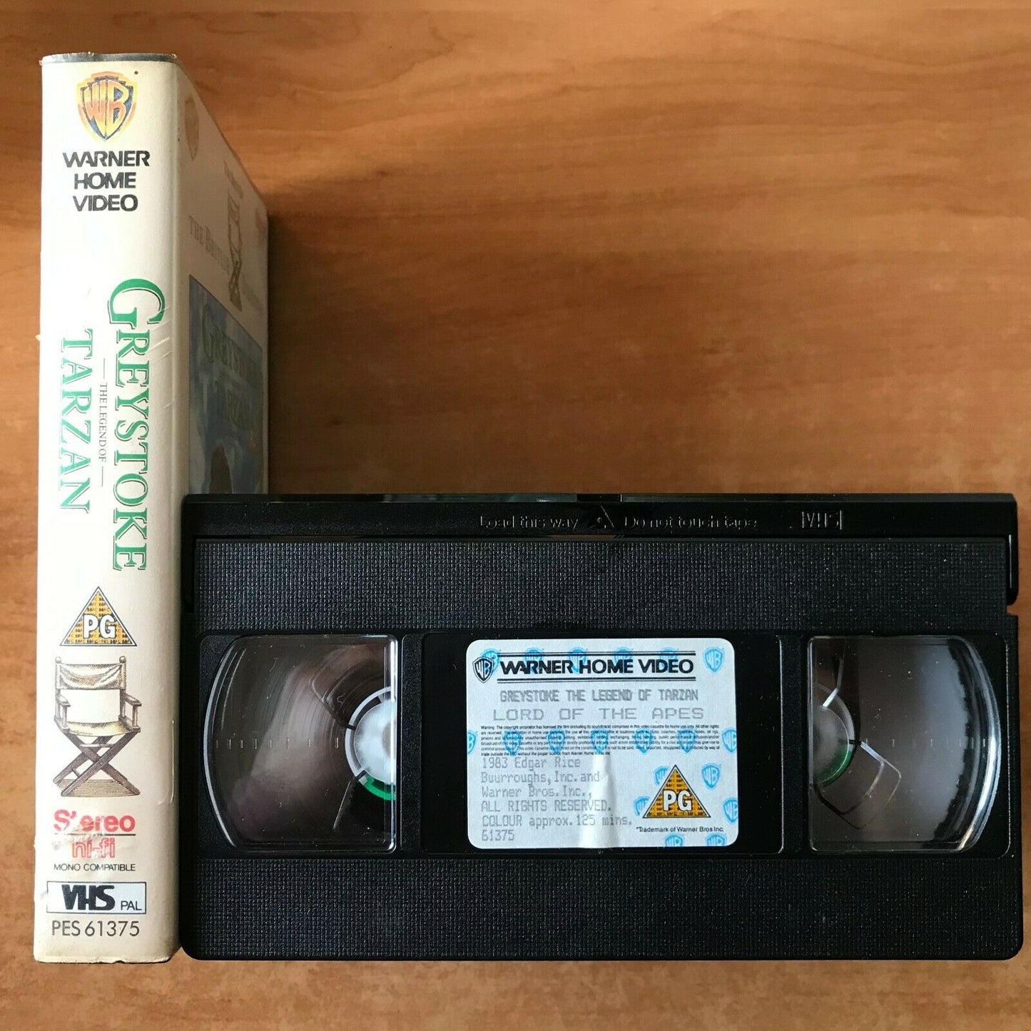 Greystoke: The Legend Of Tarzan, Lord Of The Apes: Christopher Lambert - Pal VHS-