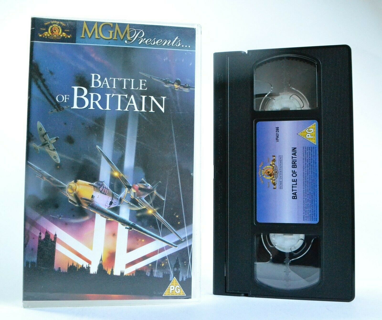 Battle Of Britain: British Air Force Vs. German Luftwaffe - War Drama - Pal VHS-
