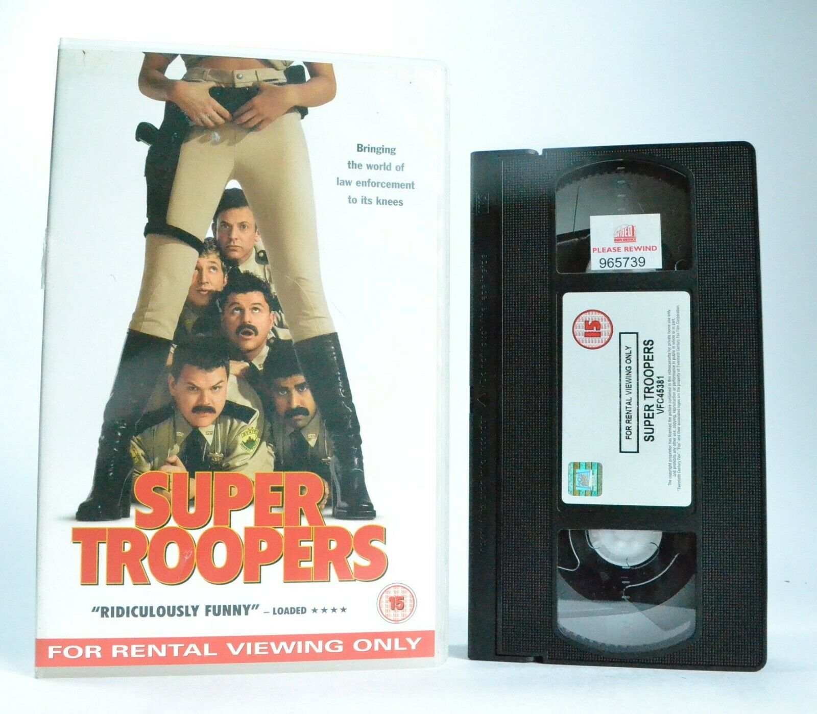 Super Troopers: Cult Classic Comedy (2001) - Vermont State Troopers Patrol - VHS-