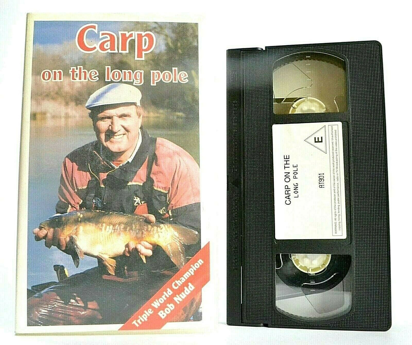 Carp On The Long Pole -<Bob Nudd>- Fishing - [Mailory Park] - Sports - Pal VHS-
