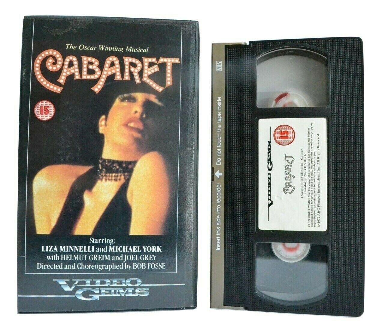 Cabaret: A B.Fosse Film (1972) - Musical Drama - L.Minnelli/M.York - Pal VHS-