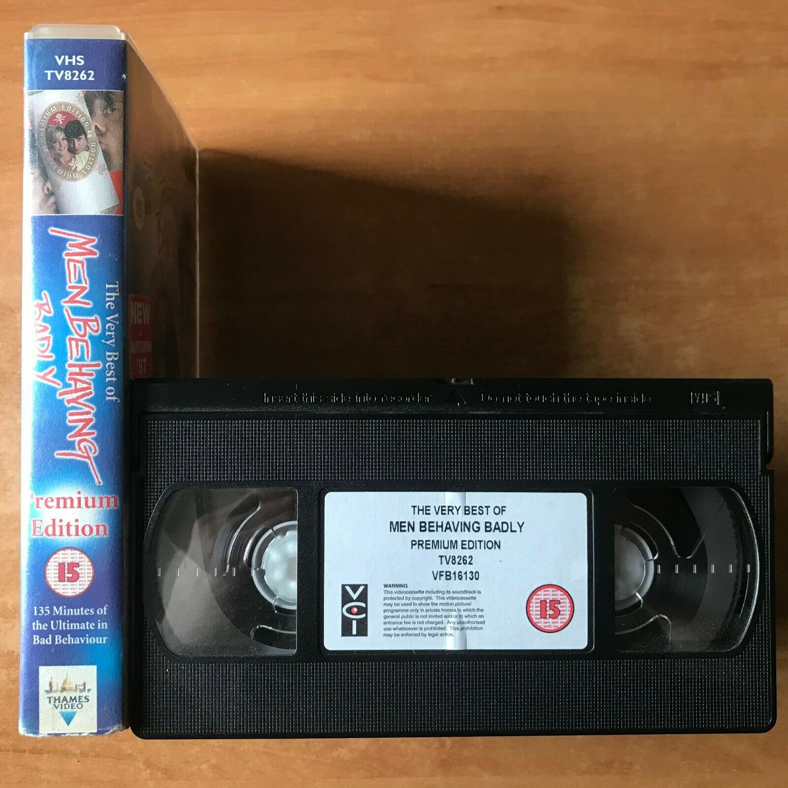 [The Very Best Of] Men Behaving Badly: "Stag Night"; BBC Series - Comedy - VHS-
