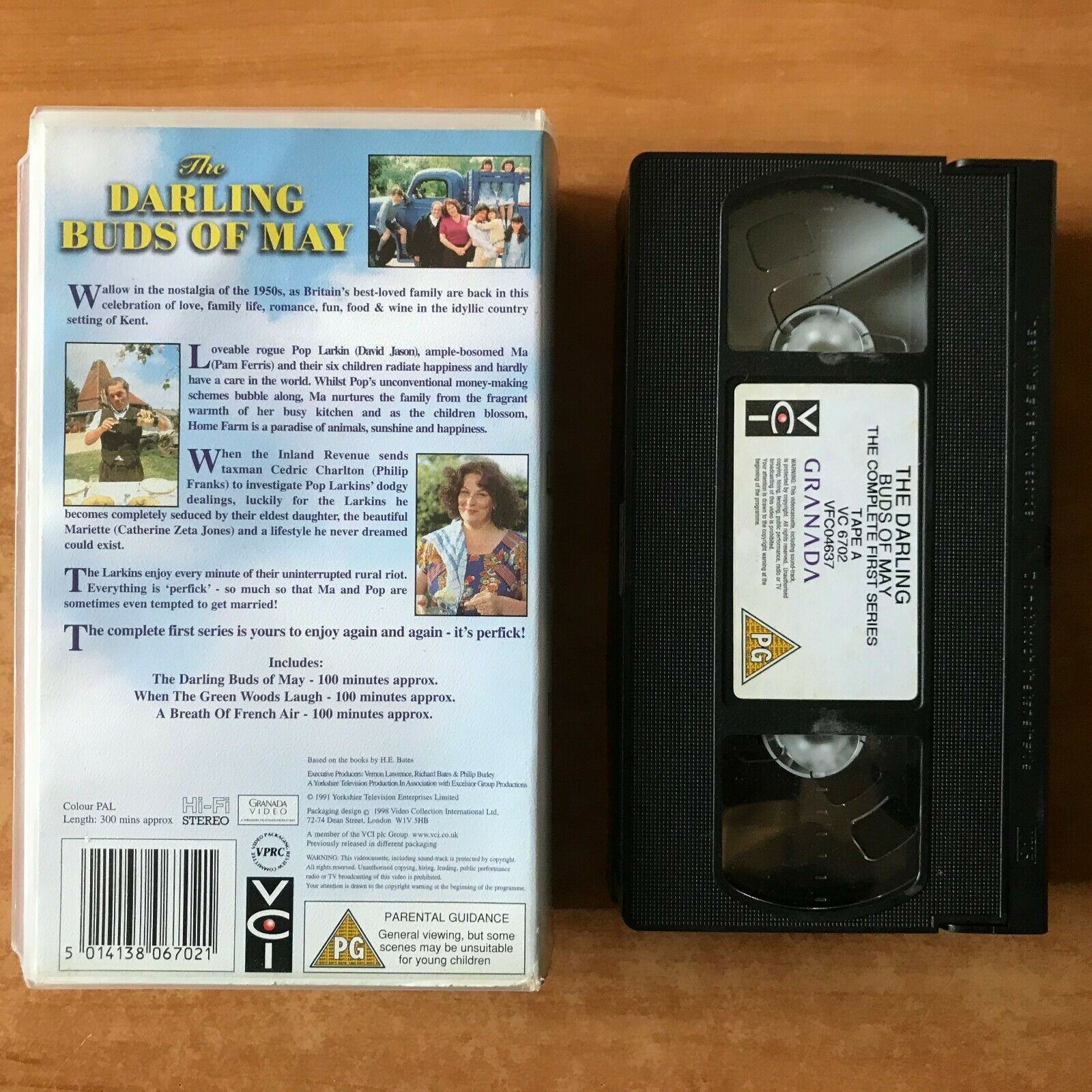 The Darling Buds Of May (Complete 1st Series): Romance - David Jason - Pal VHS-