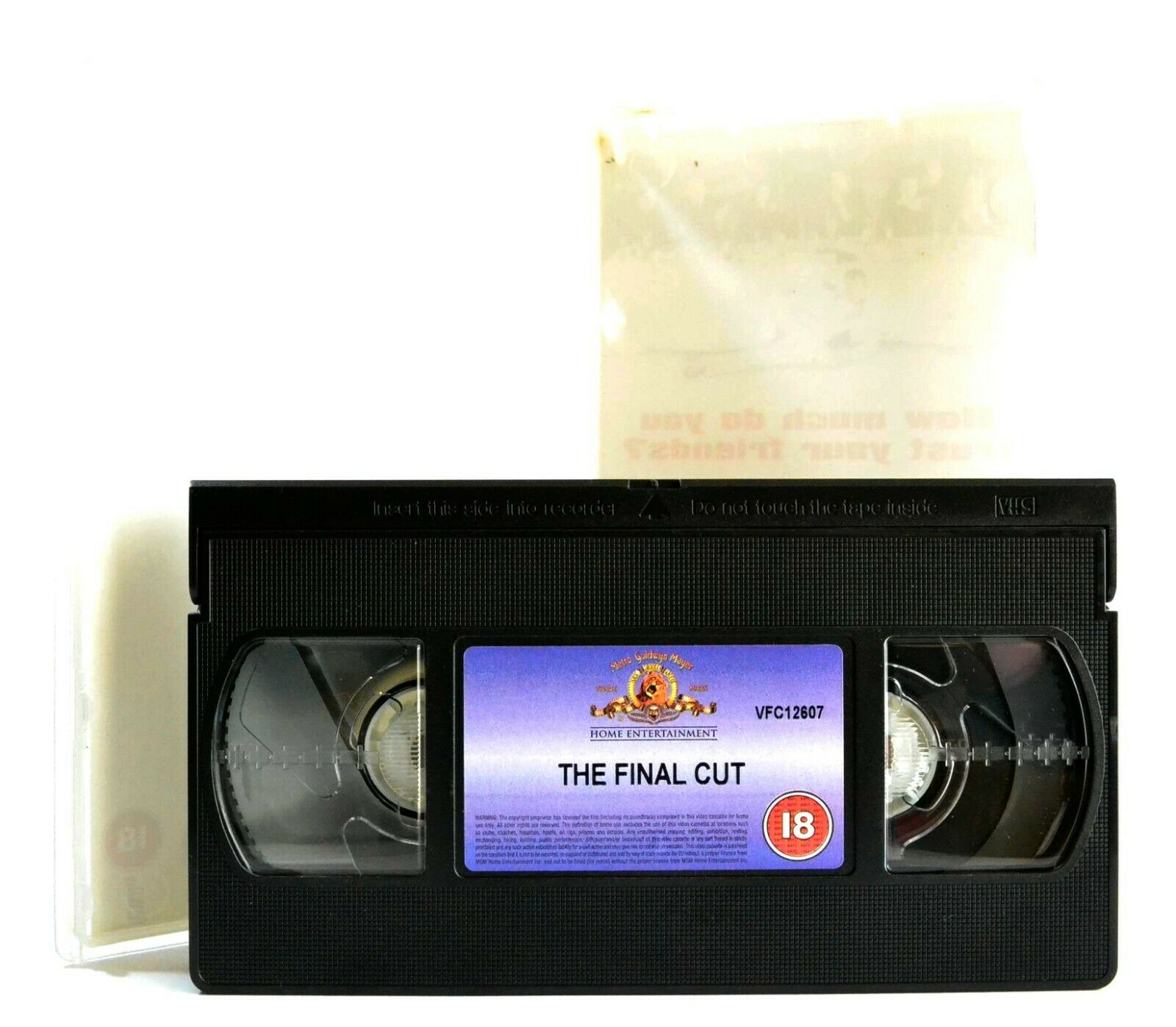Final Cut: A Film By D.Anciano/R.Burdis - Drama (1998) - S.Frost/J.Law - Pal VHS-