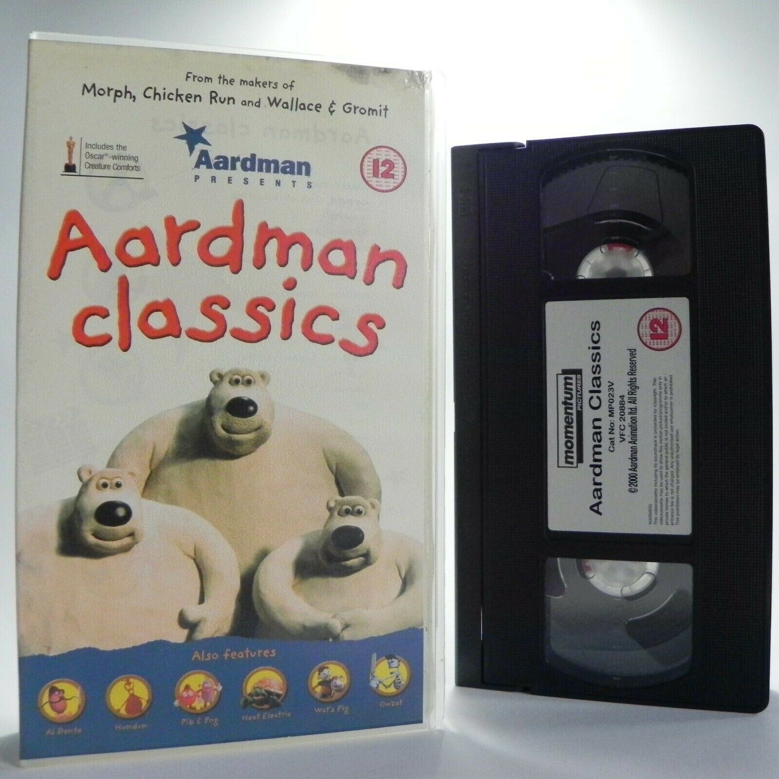 Aardman Classics - Ultimate Animated Collection - Short Films - Kids - Pal VHS-