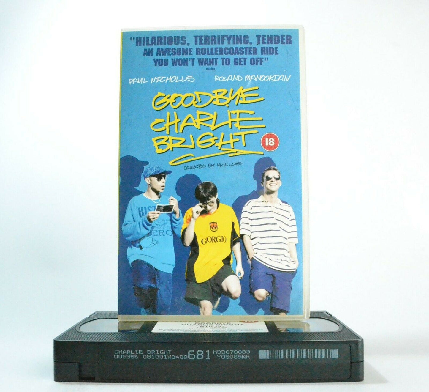 Goodbye Charlie Bright: A Nick Love Film - British Comedy - Large Box - Pal VHS-