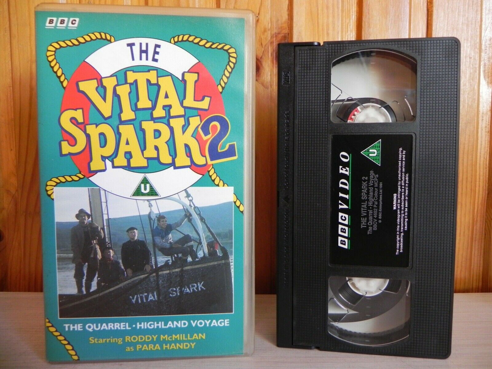 The Vital Spark 2 - BBC - Two Episodes - Roddy McMillan - Alex MacKenzie - VHS-