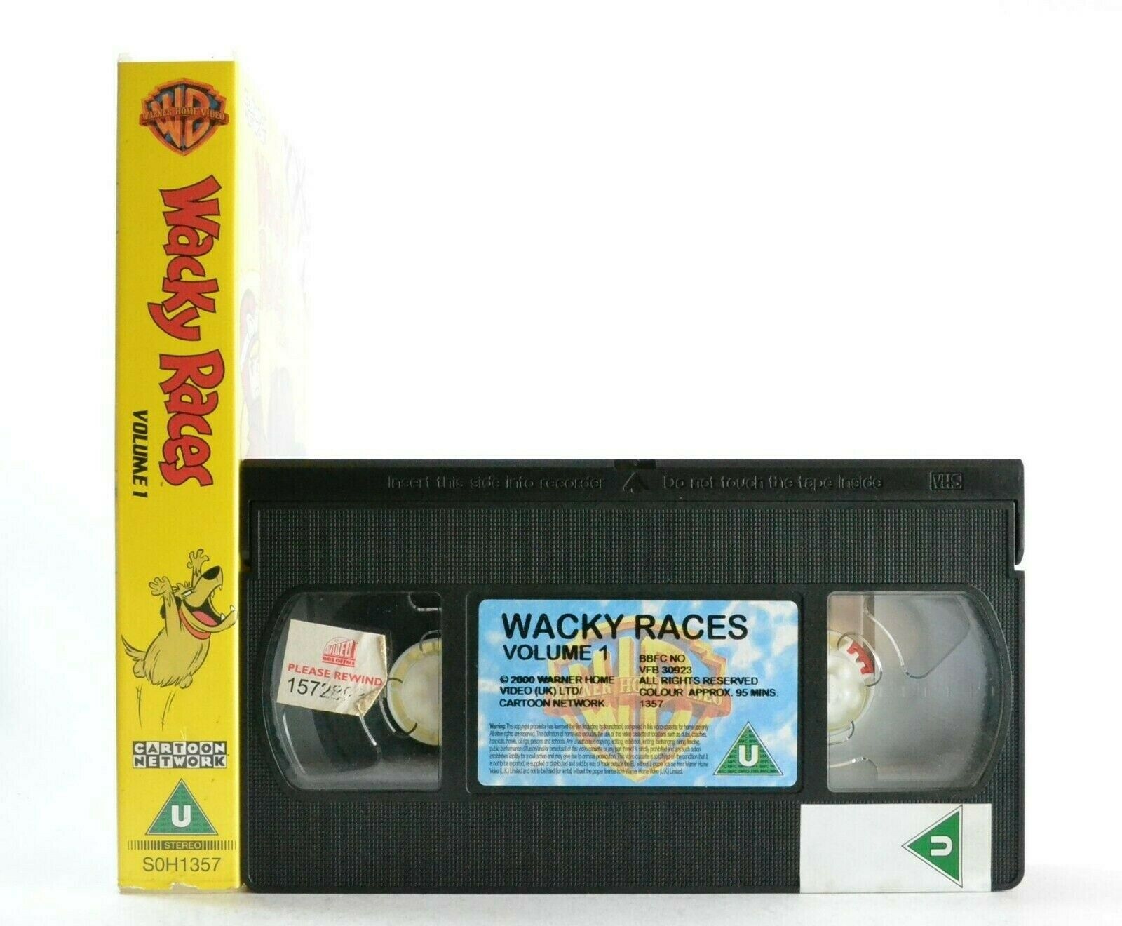 Wacky Races, Volume 1: Cartoon Network Classics - Action Animation - Kids - VHS-