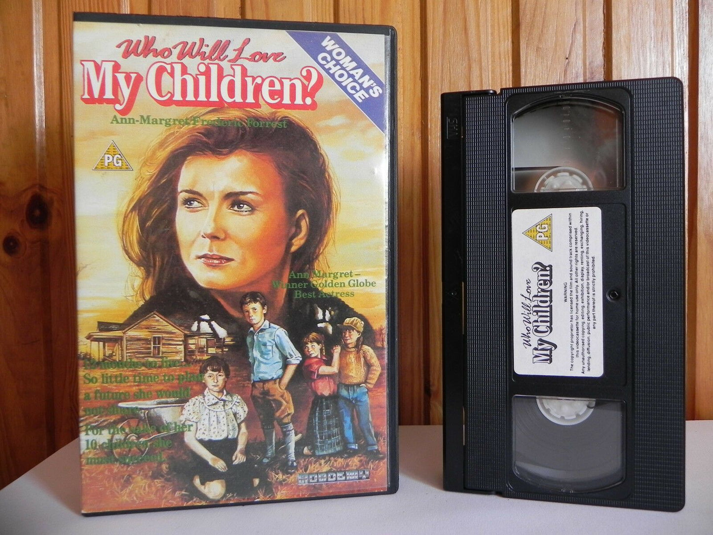 Who Will Love My Children? - ABC - Drama - Ann-Margaret - Large Box - VHS-