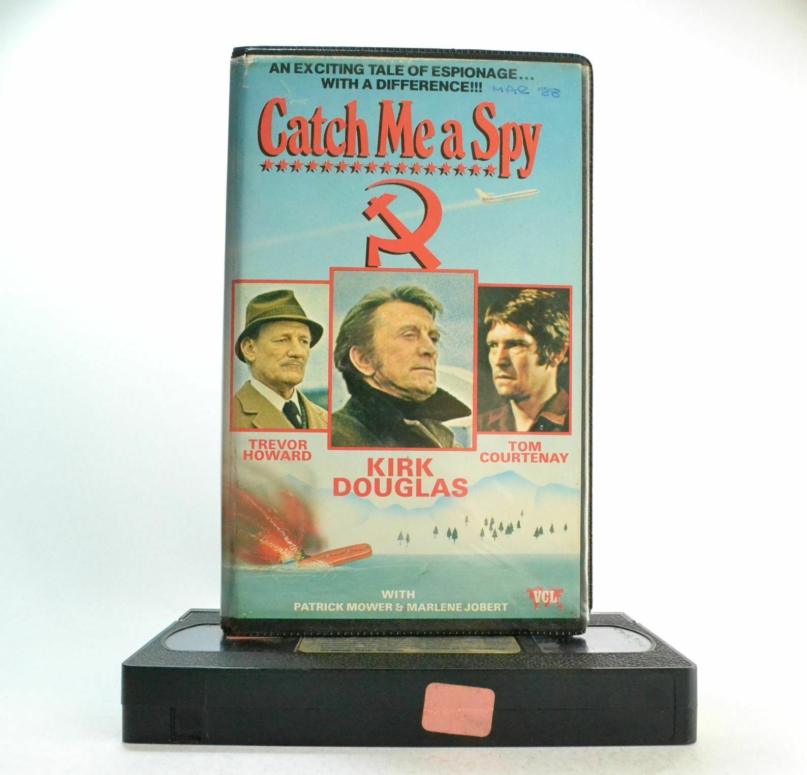 Catch Me A Spy: Comedy Spy (1971) Kirk Douglas - VCL Pre-Cert - B.Lewin - VHS-