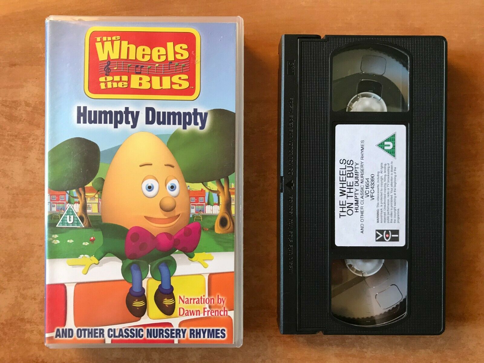 Humpty Dumpty: The Wheels Of The Bus [Dawn French] Nursery Rhymes - Pal VHS-