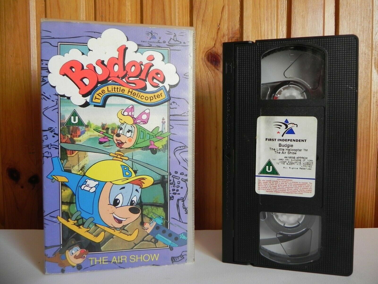 Budgie The Little Helicopter - Animated - Adventure - Fun - Children's - Pal VHS-