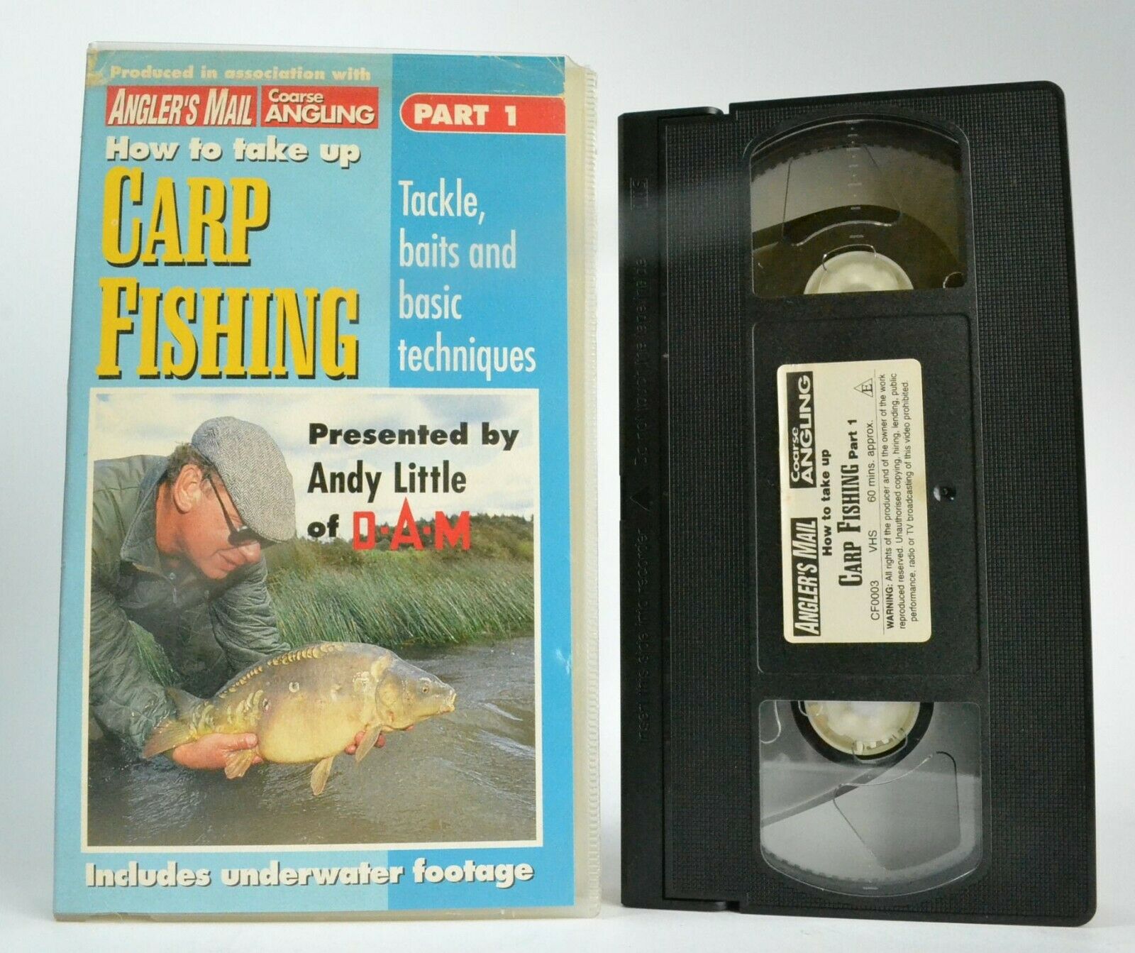 How To Take Up Carp Fishing (Part 1): Old Bury Hill Lake [Angler's Mail] - VHS-