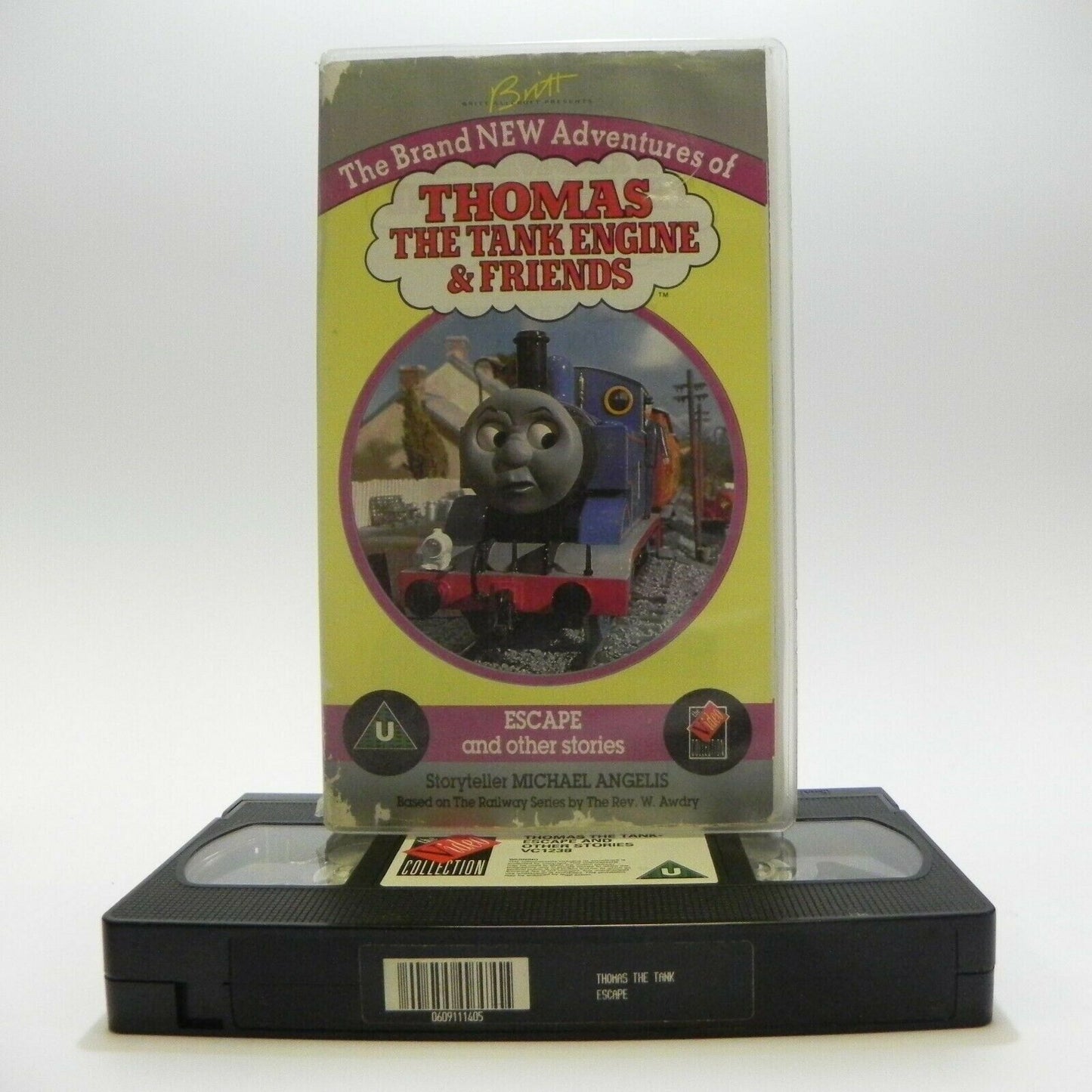 Thomas The Tank Engine And Friends: Escape - Classic Animation - Kids - Pal VHS-