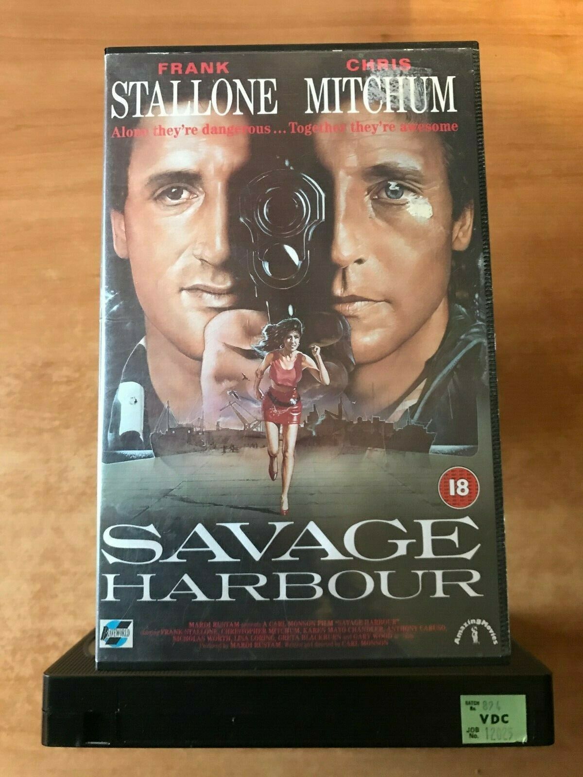 Savage Harbour (1987); [Braveworld] Action Drama - Frank Stallone - Pal VHS-