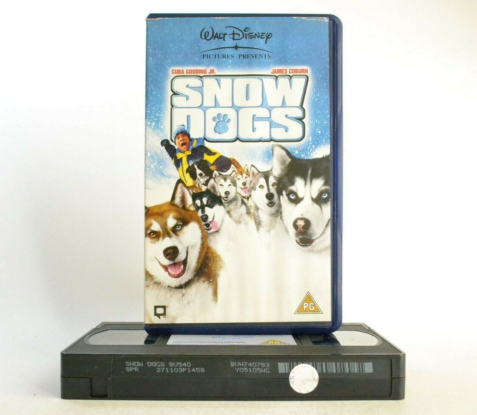 Snow Dogs: Adventure Comedy (2002) - C.Gooding.Jr./J.Coburn - Children's - VHS-