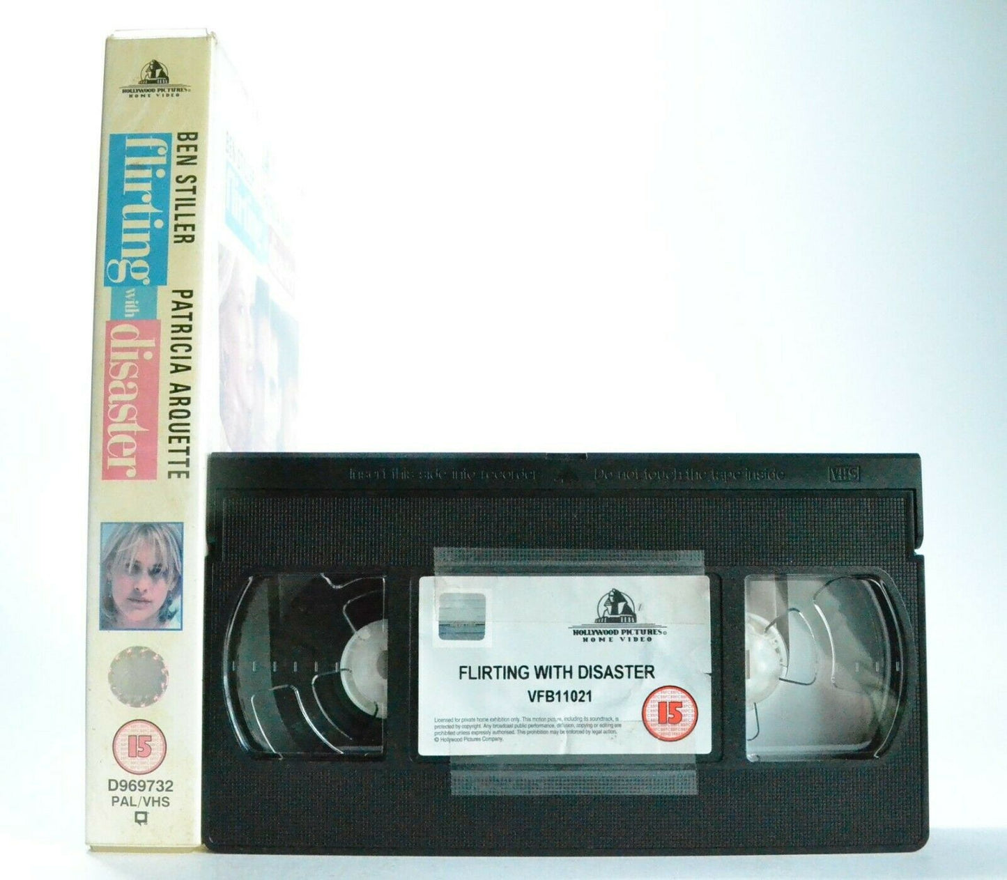 Flirting With Disaster: B.Stiller/P.Arquette - Black Comedy - Large Box - VHS-