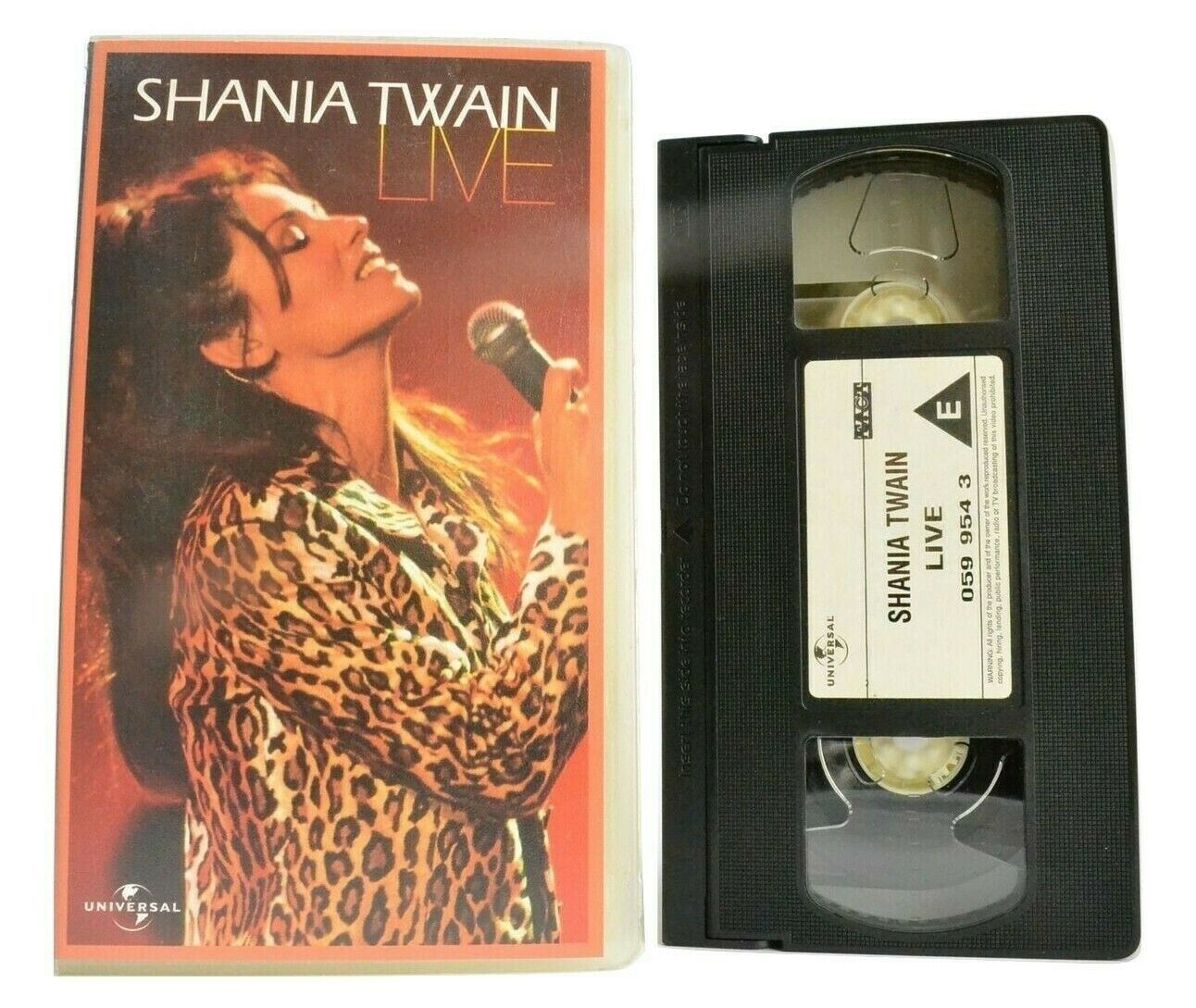 Shania Twain: Live - Concert [Dallas Reunion Arena] 'Come On Over' - Music - VHS-