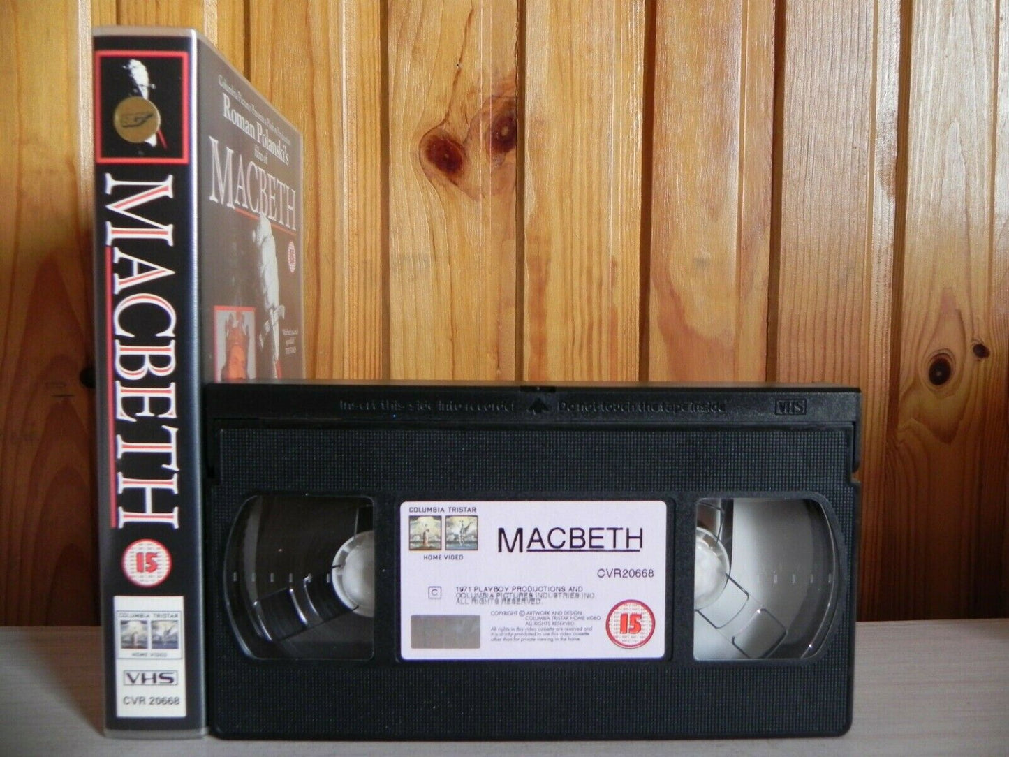 Macbeth - Columbia Tristar - Roman Polanski's Film - Martin Shaw - Pal VHS-