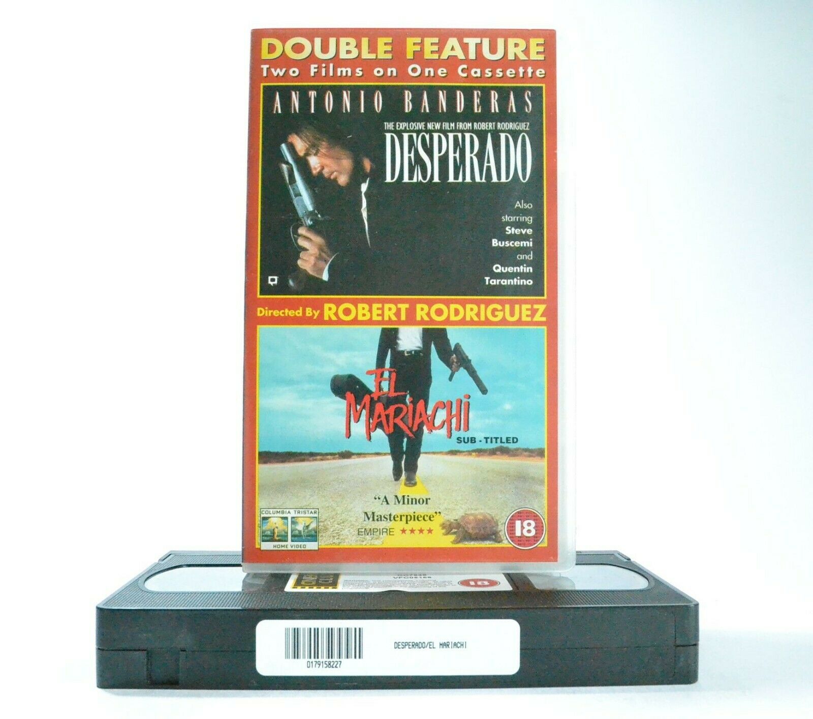 Desperado/El Mariachi: Directed By Robert Rodriguez - Action Films - Pal VHS-