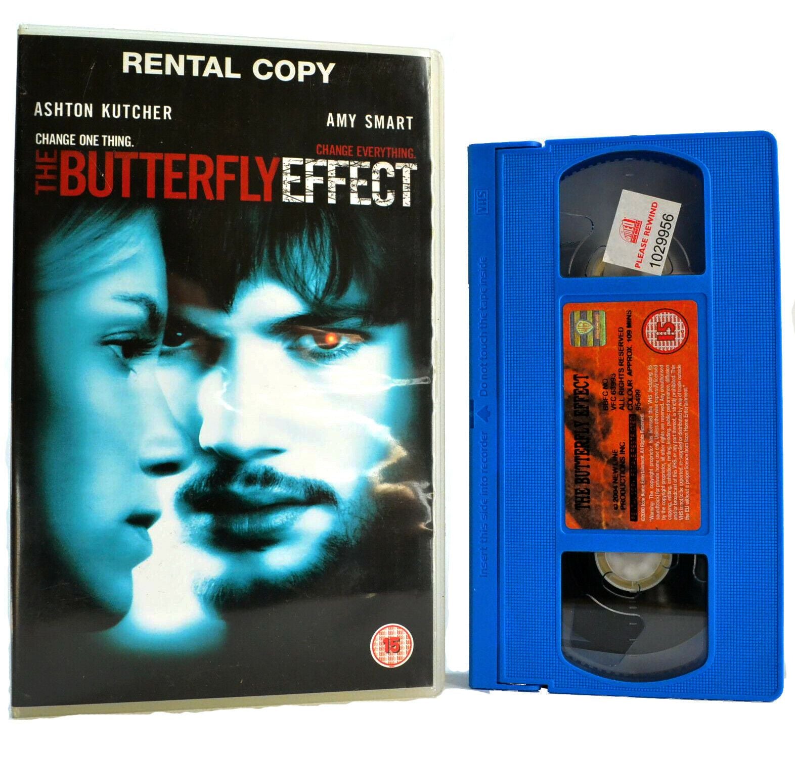 The Butterfly Effect: Thriller (2004) - Large Box - Ex-Rental - A.Kutcher - VHS-