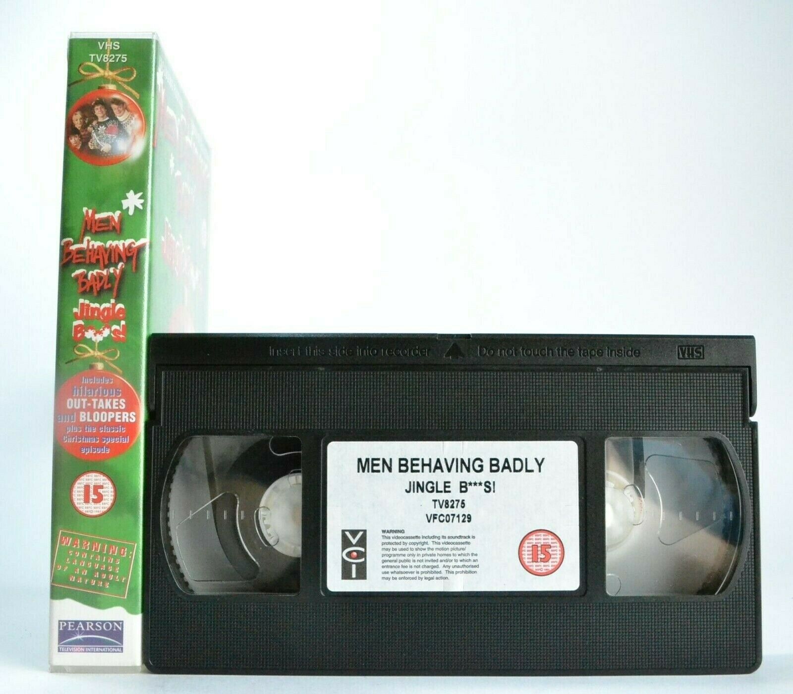 Men Behaving Badly: Jingle B***S - Christmas Special - British Comedy - Pal VHS-