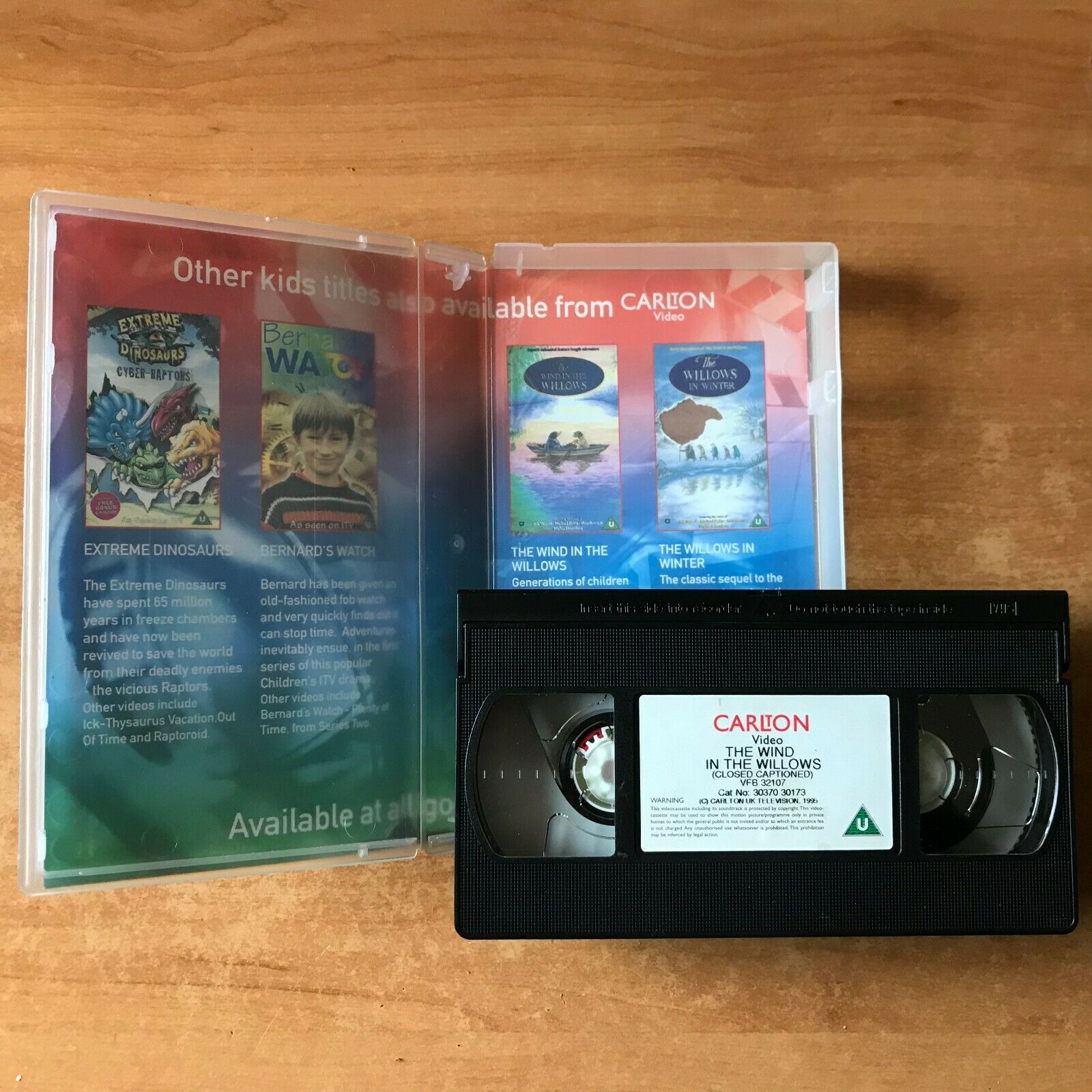 The Wind In The Willows; [Carlton] Animated - Michael Palin - Children's - VHS-
