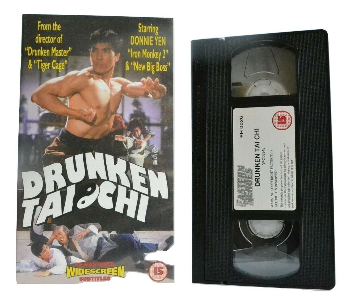 Drunken Tai Chi: (1998) Donnie Yen (Ip Man) - Widescreen - Martial Arts - VHS-