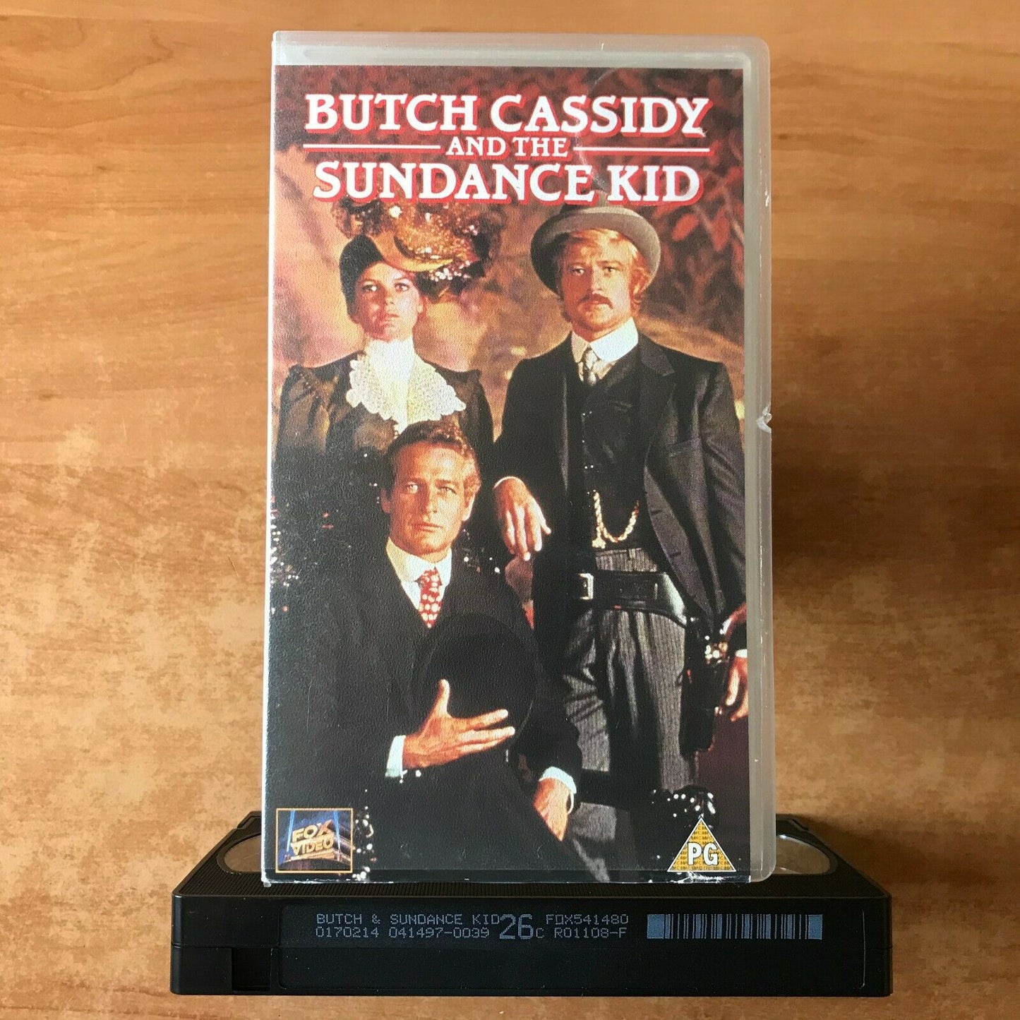 Butch Cassidy And The Sundance Kid (1969): Newman & Redford - Drama - Pal VHS-