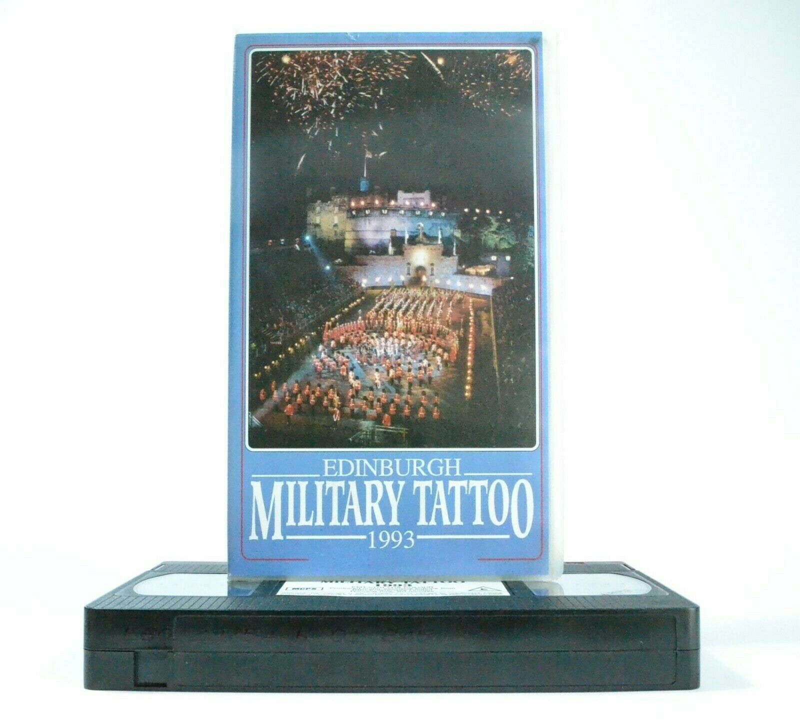 Military Tattoo: Edinburgh 1993 - Royal Scotland - Castle Esplanade - Pal VHS-
