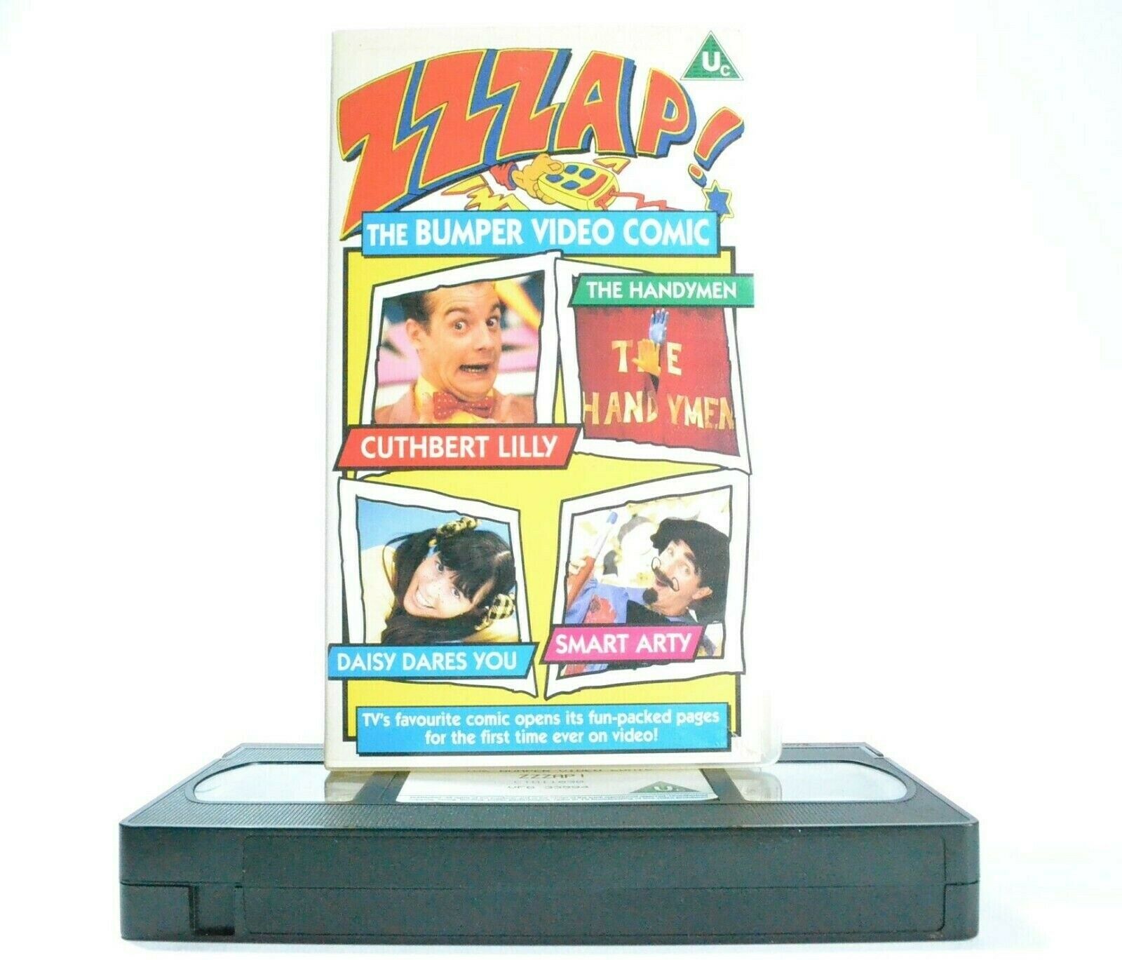 Zzap!: The Bumper Video Comic - Hilarious Adventures - Children's - Pal VHS-
