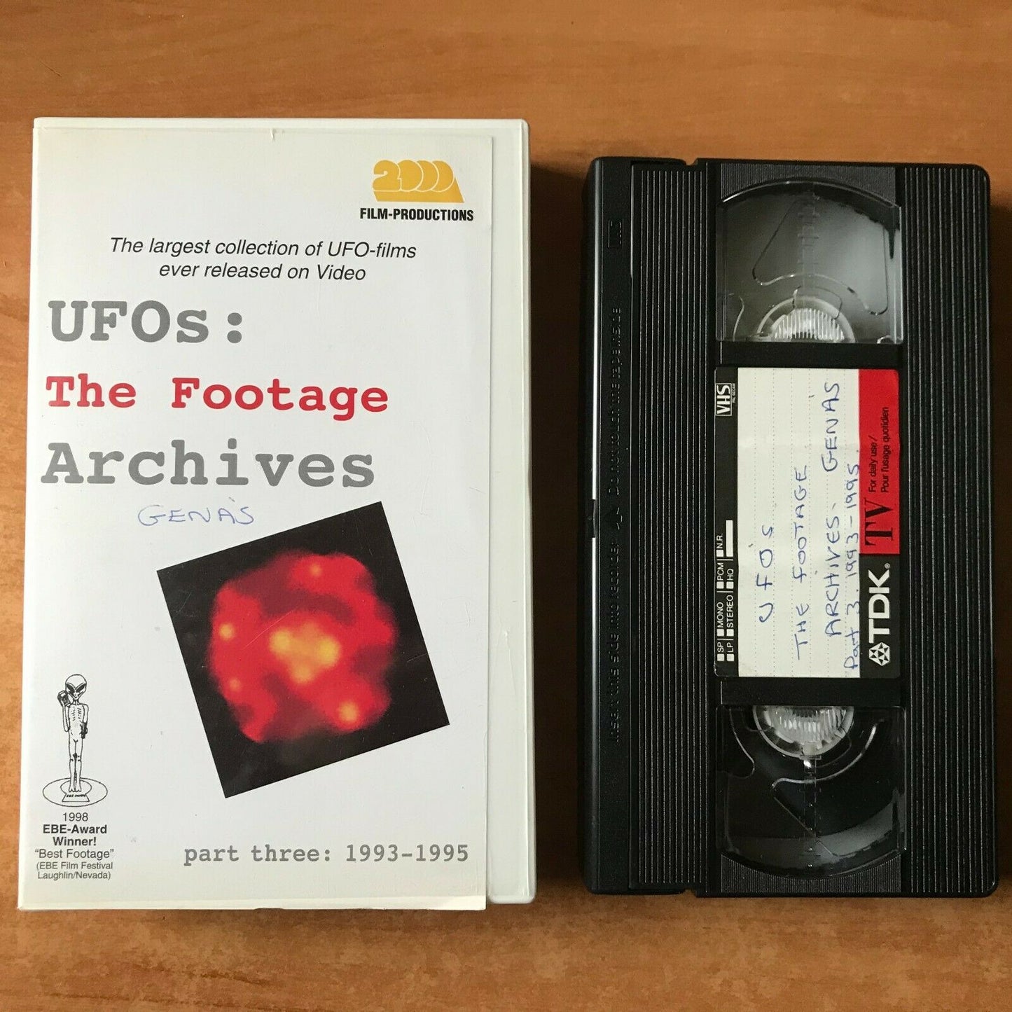 UFO's: The Footage Archives [Part 3: 1993-1995] Michael Hesemann - Pal VHS-
