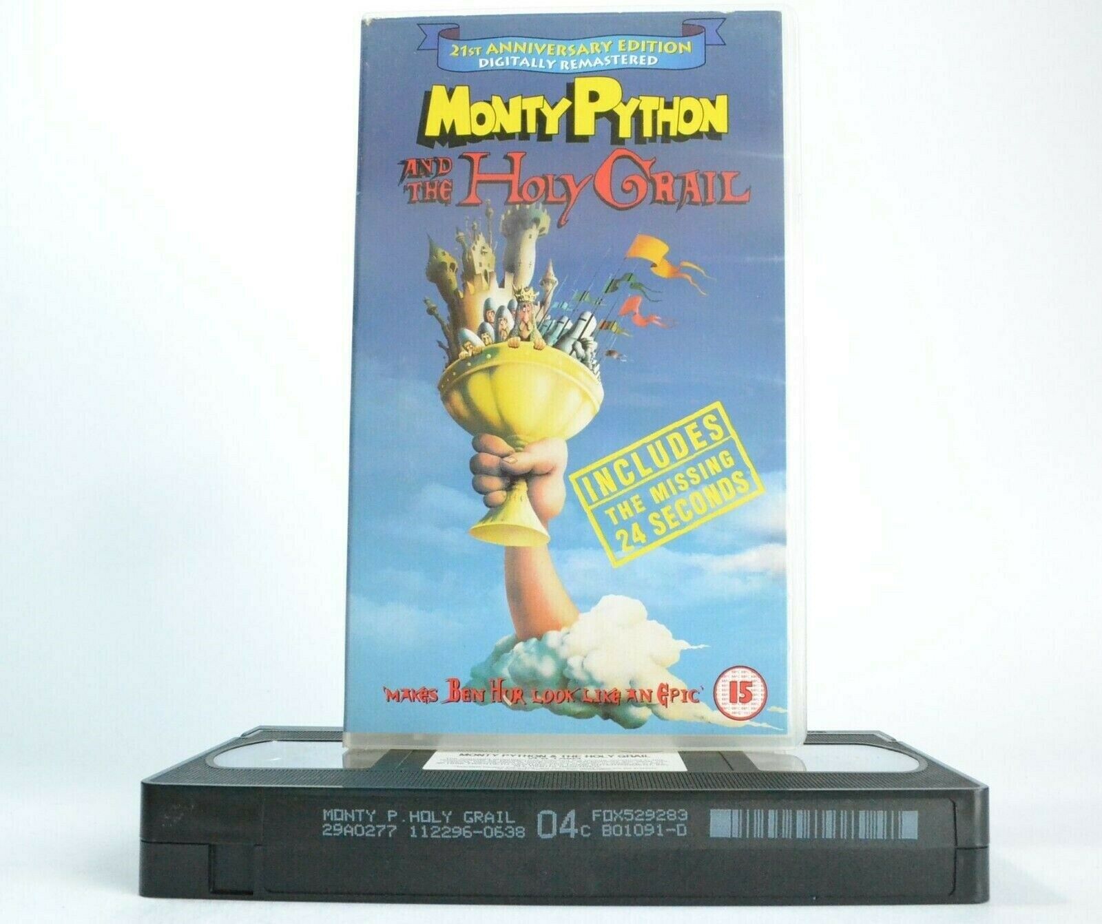 Monty Python And The Holy Grail: 21st Anniversary Edition - British Comedy - VHS-