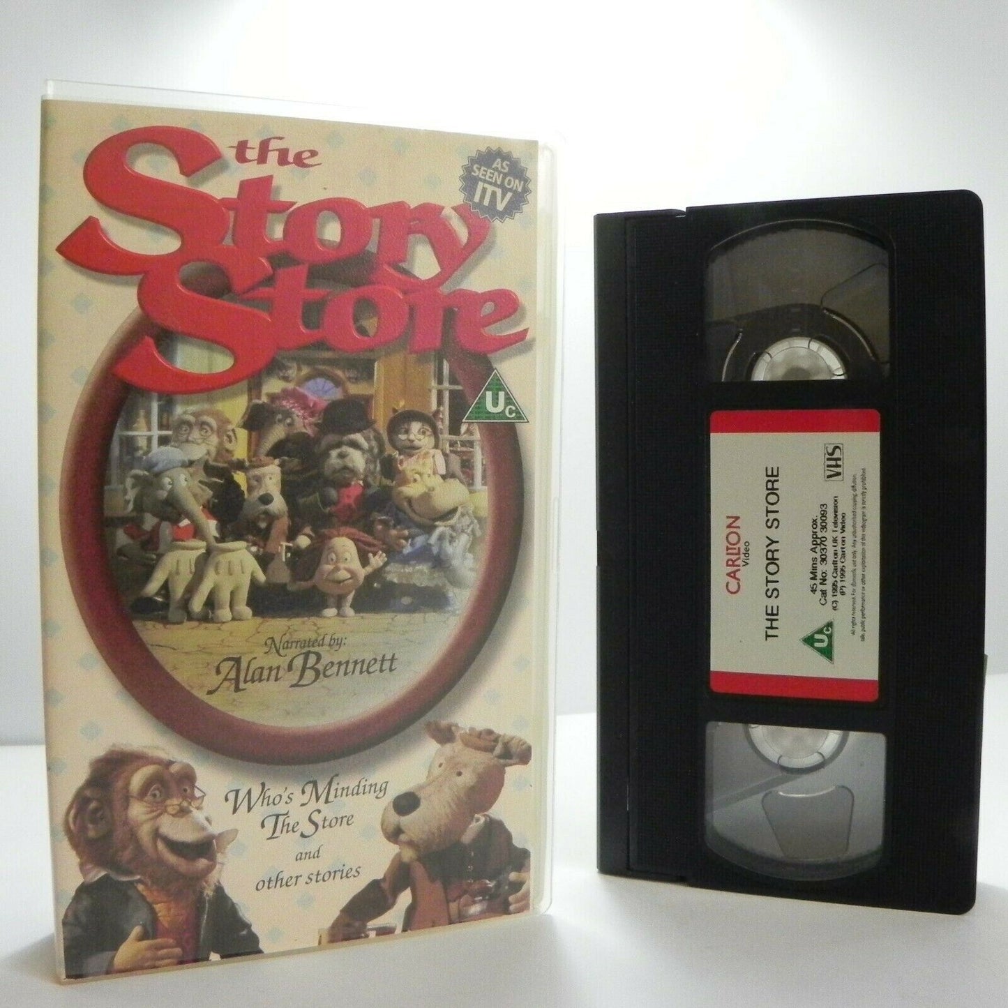 The Story Store: Who's Minding The Store - Classic Animation - Kids - Pal VHS-