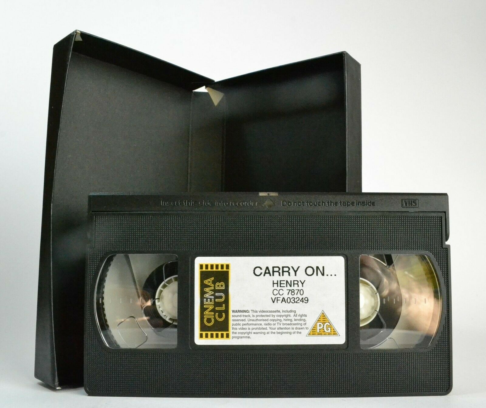 Carry On Henry [Collectors Edition] - Carton Box - Comedy - Sidney James - VHS-