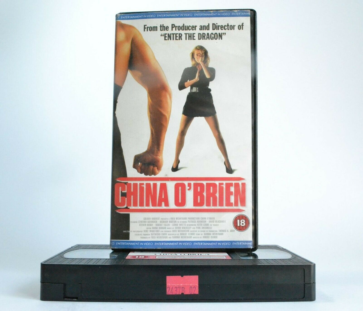 China O'Brien: Martial Action - Cynthia Rothrock / Richard Norton (1988) - Pal VHS-