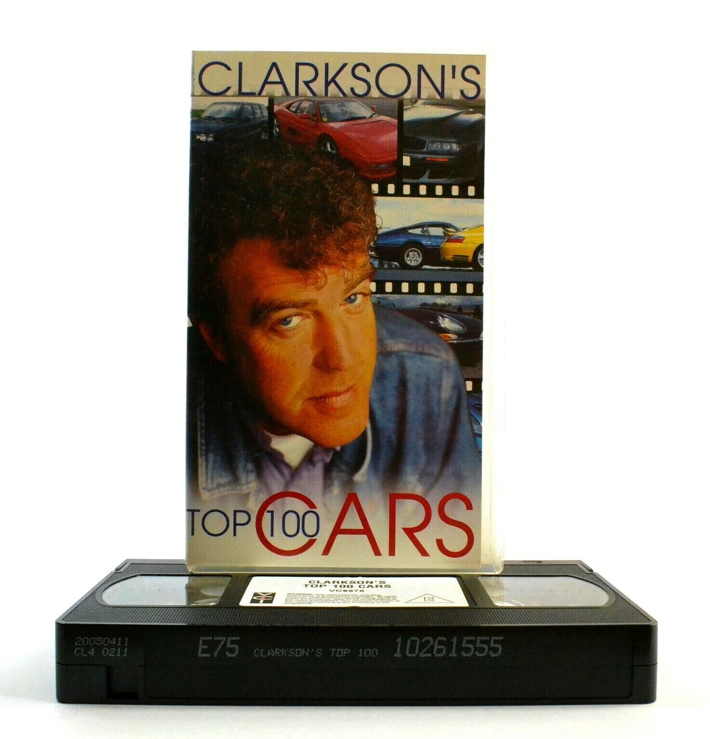 Jeremy Clarkson: Clarkson's Top 100 Cars - Ford Transit - Peugeot 504 - Pal VHS-