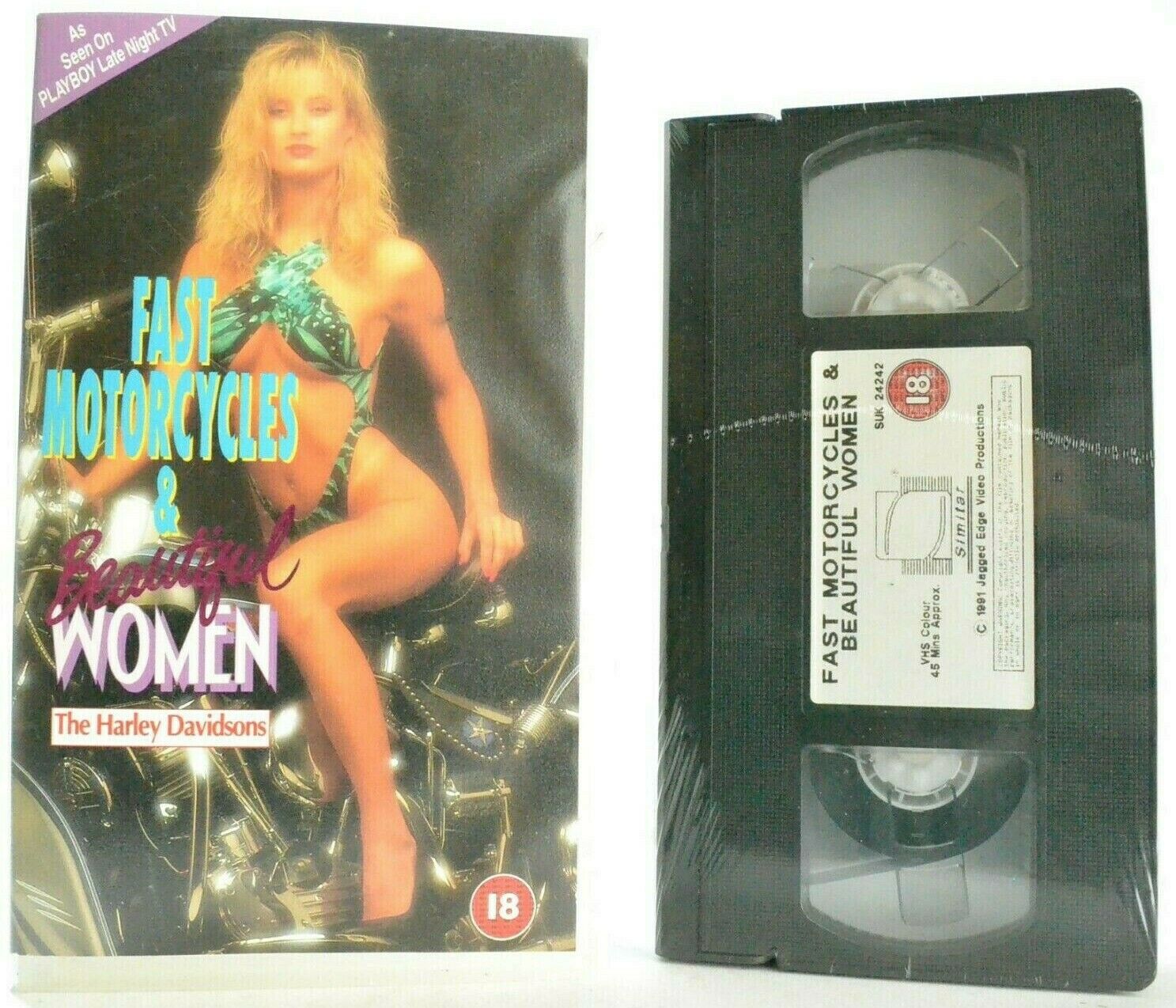 The Harley Davidson: Fast Motorcycles And Beautiful Women - TV Series - Pal VHS-